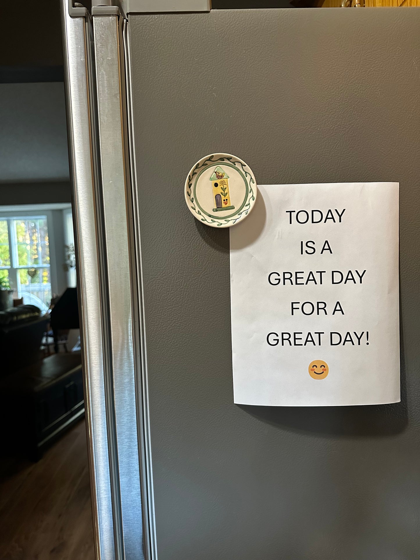 Fridge Dish Magnet