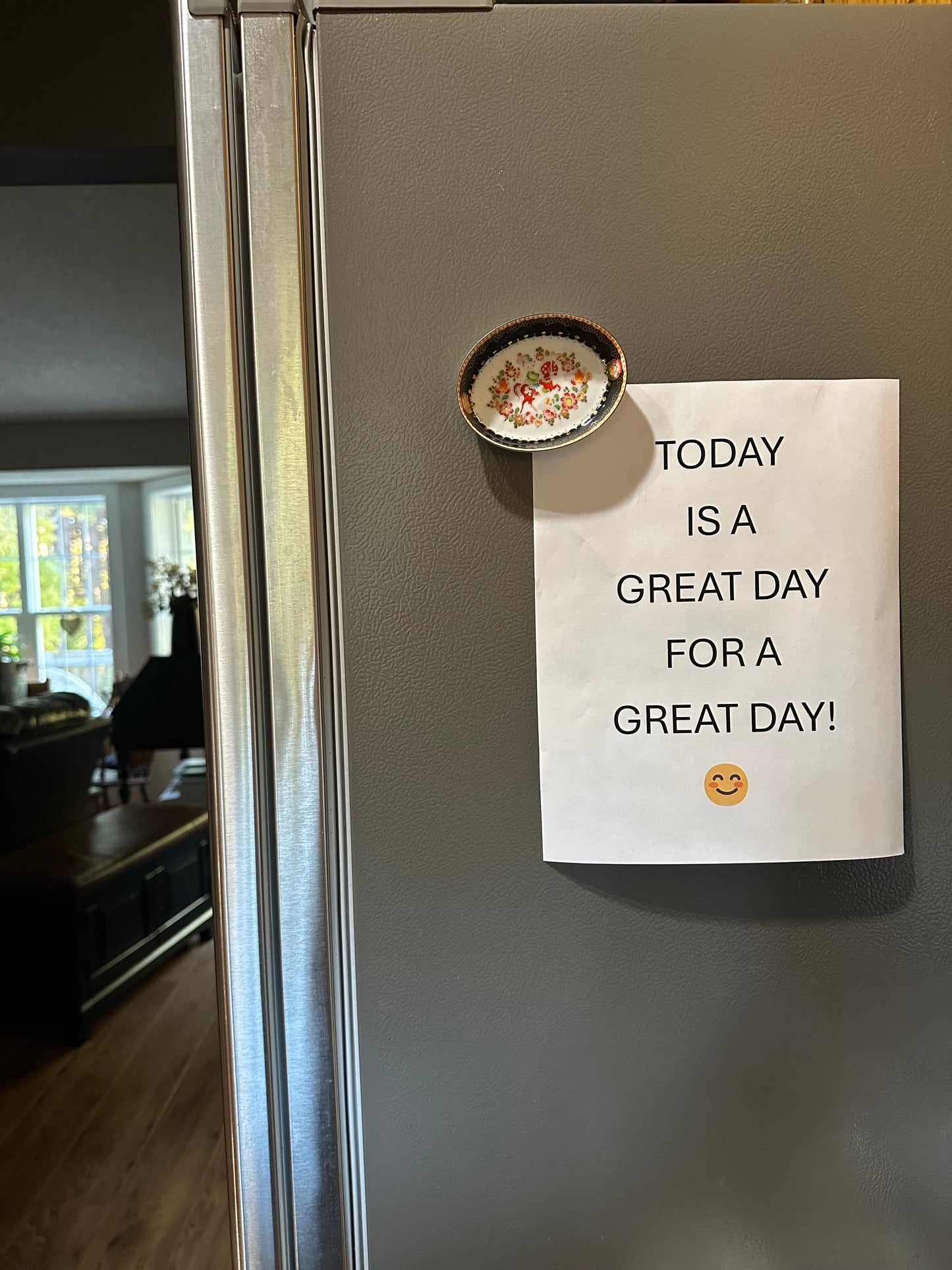 Fridge Dish Magnet