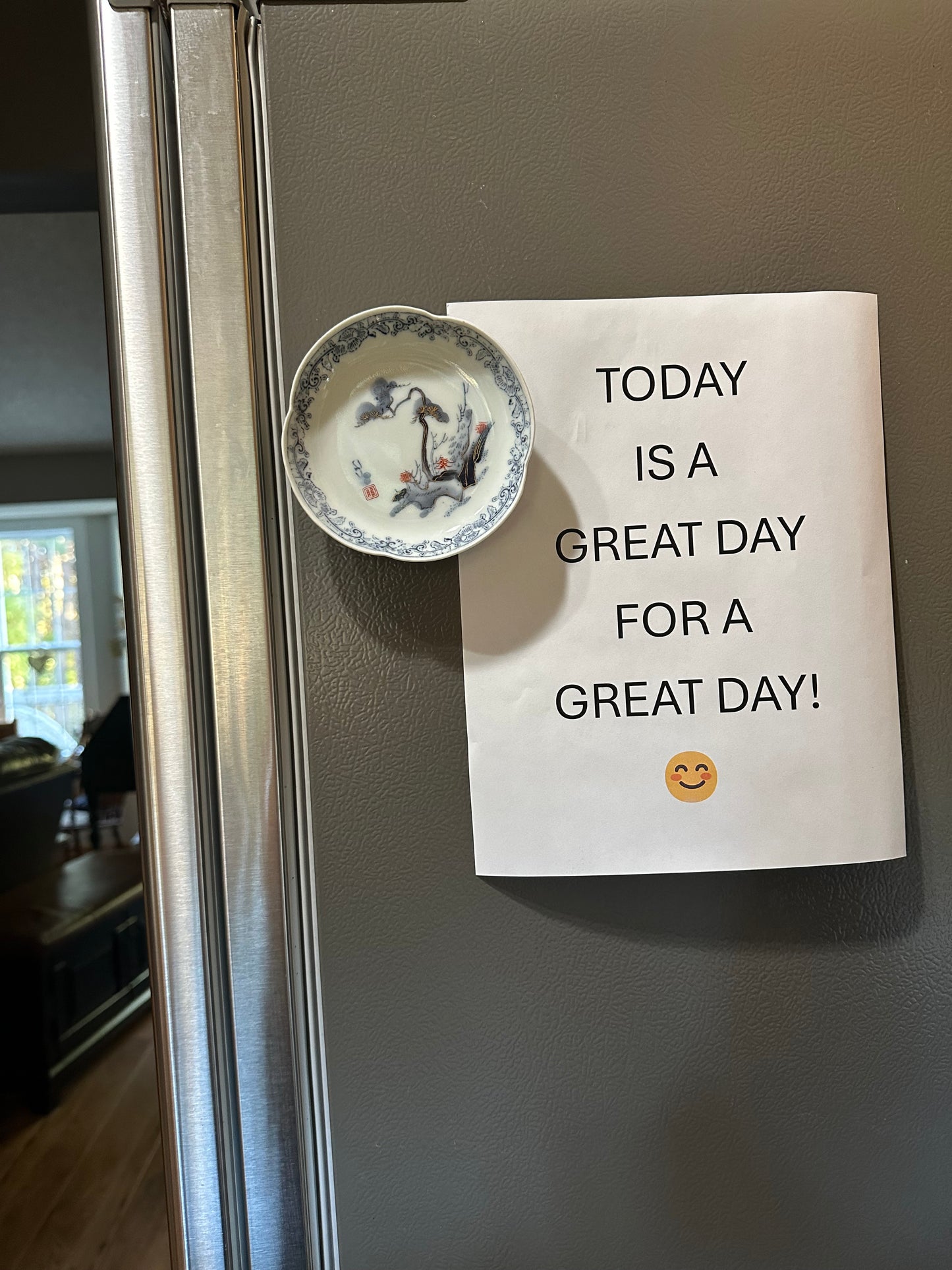 Fridge Dish Magnet