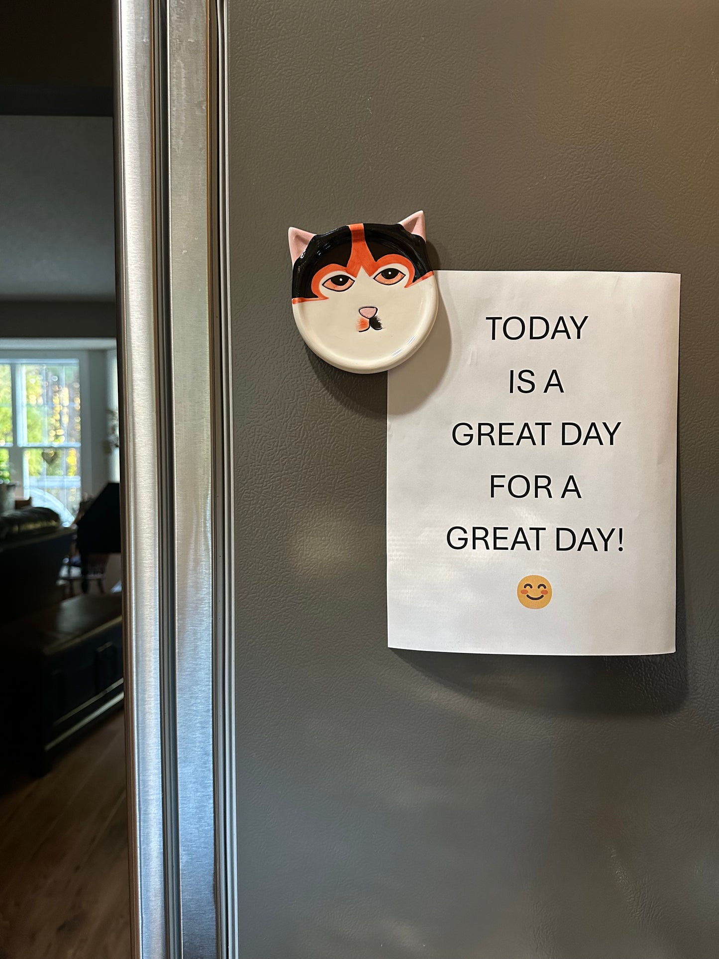 Fridge Dish Magnet