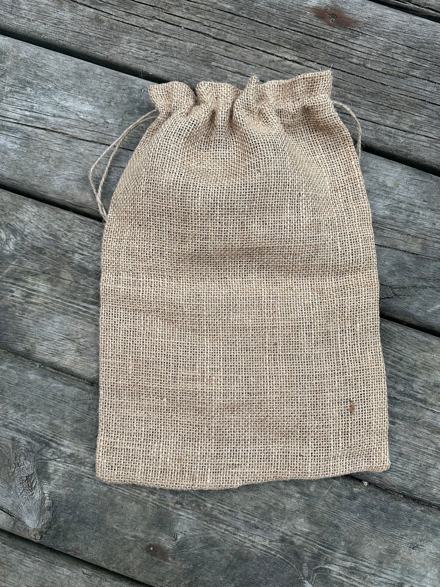 Burlap Sack Sunflower Patch