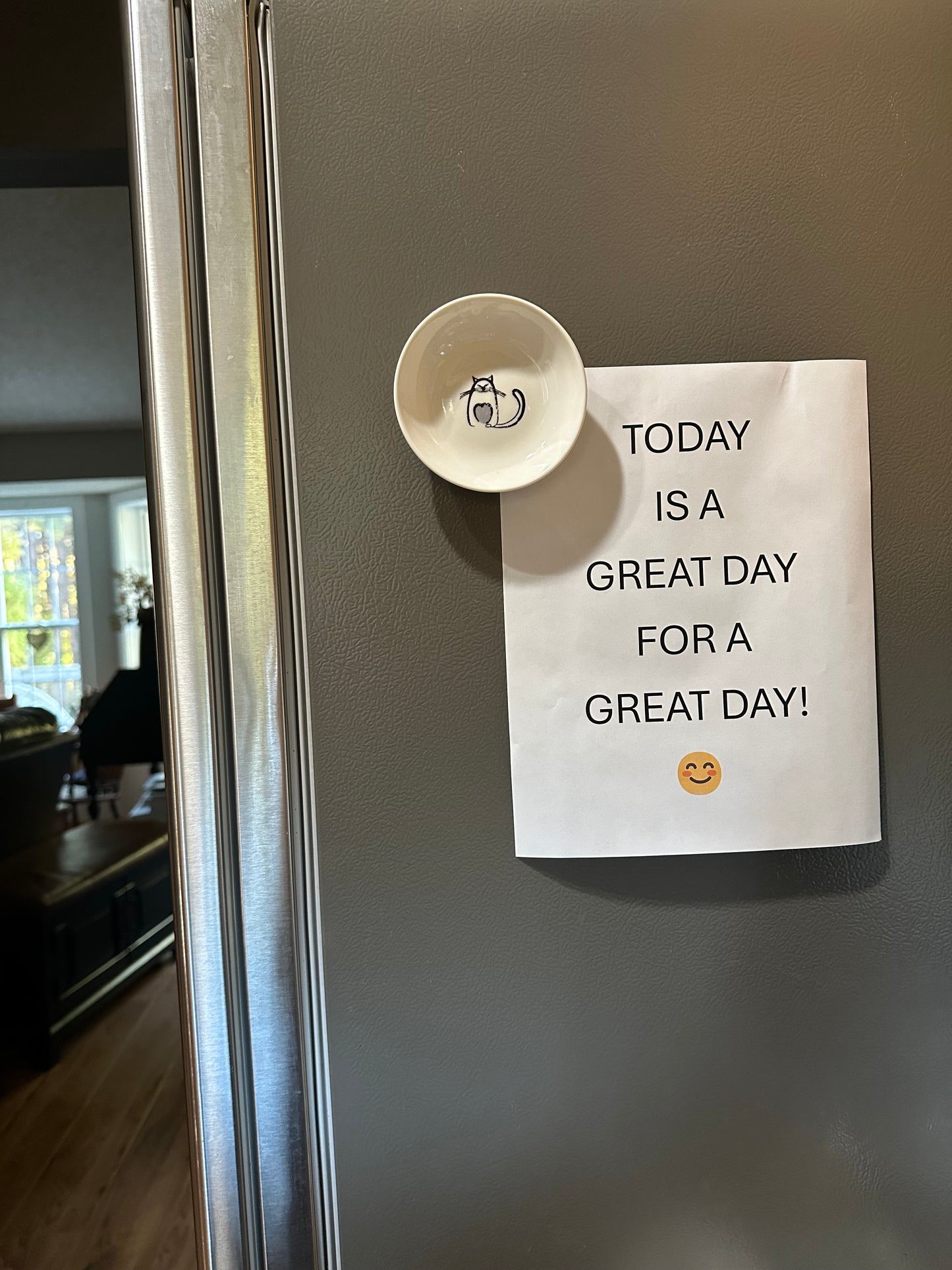 Fridge Dish Magnet