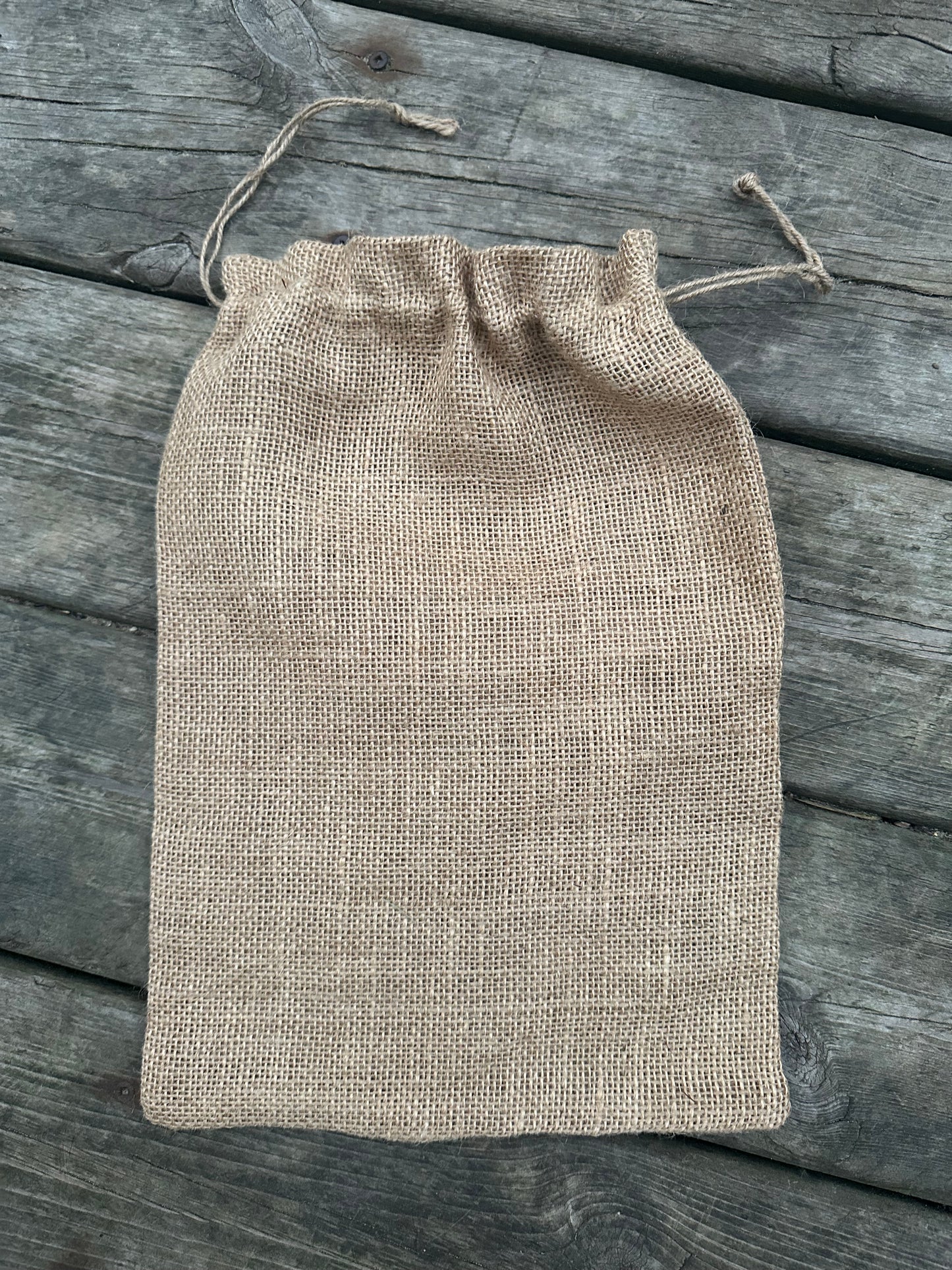 Burlap Sack Sunflower Patch