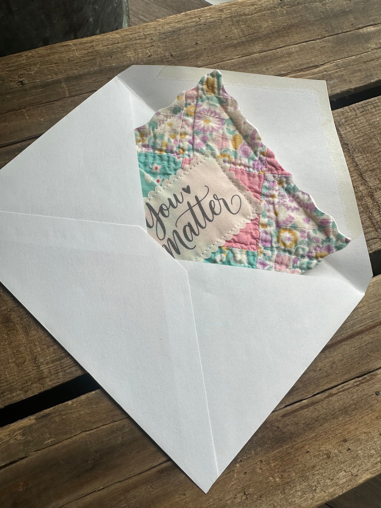 Cross in a Quilt Encourager