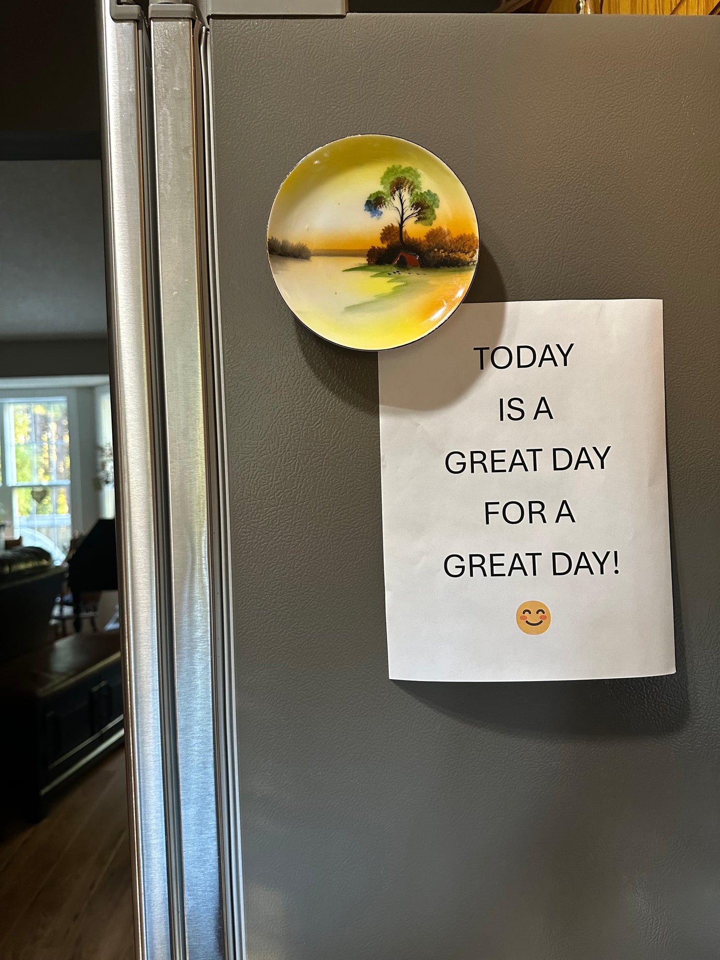 Fridge Dish Magnet