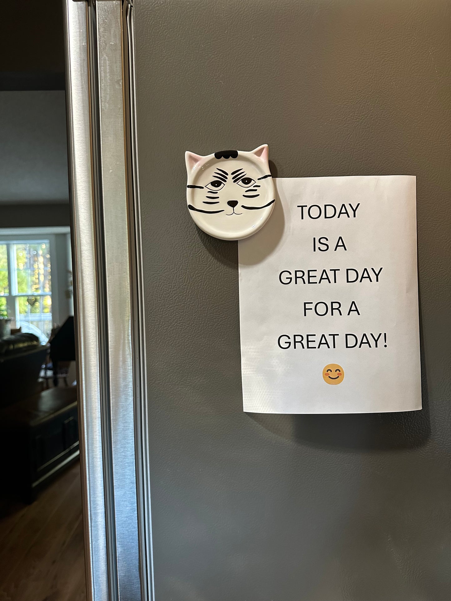 Fridge Dish Magnet