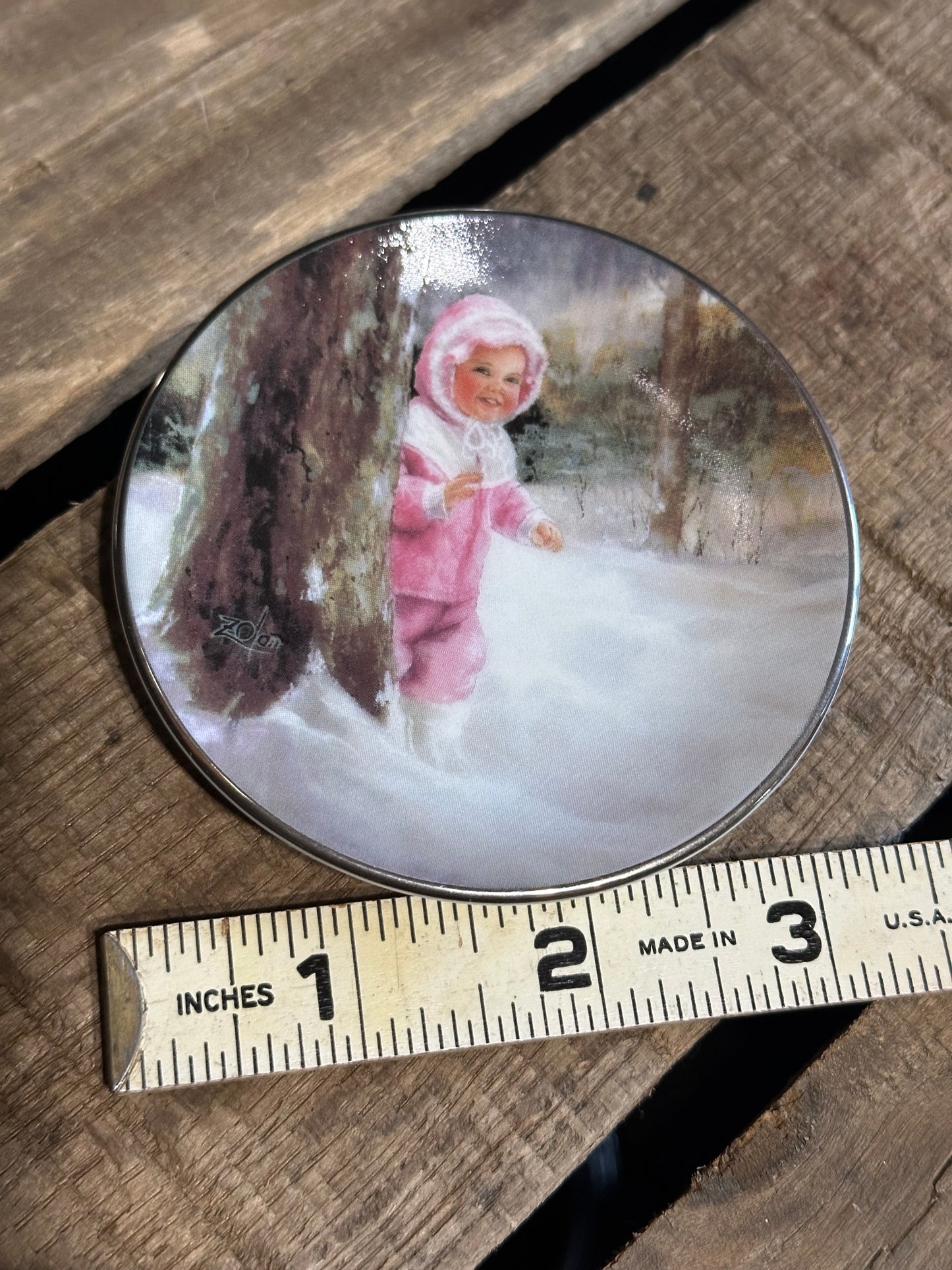 Fridge Dish Magnet