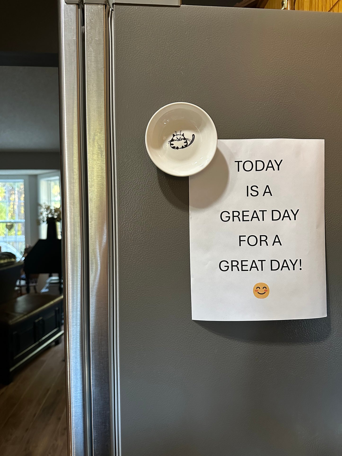 Fridge Dish Magnet