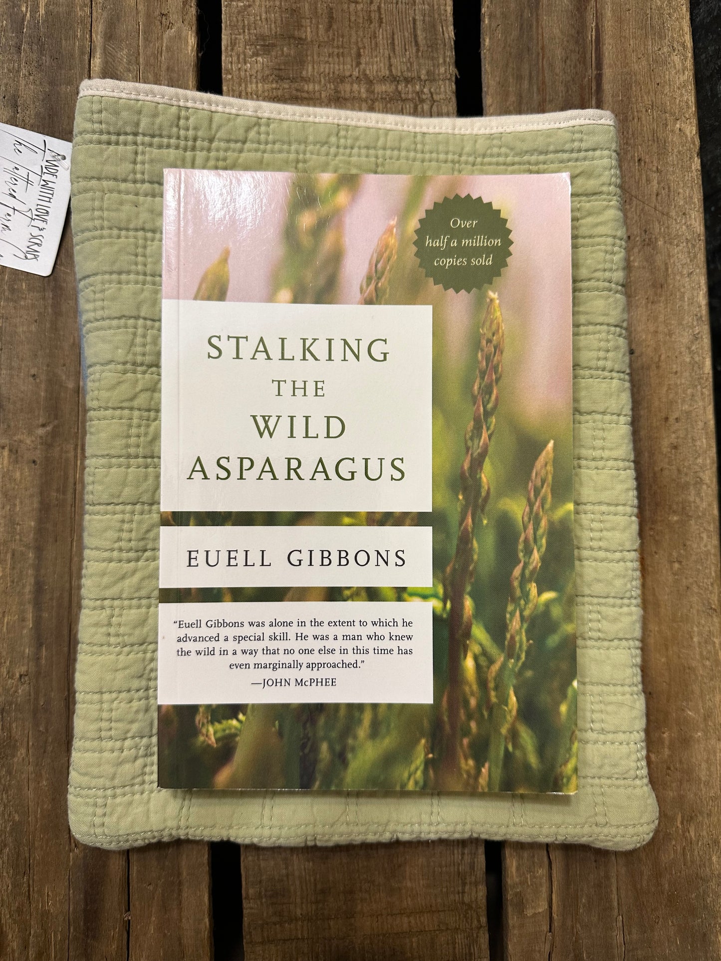 Book Sleeve, lined + patch