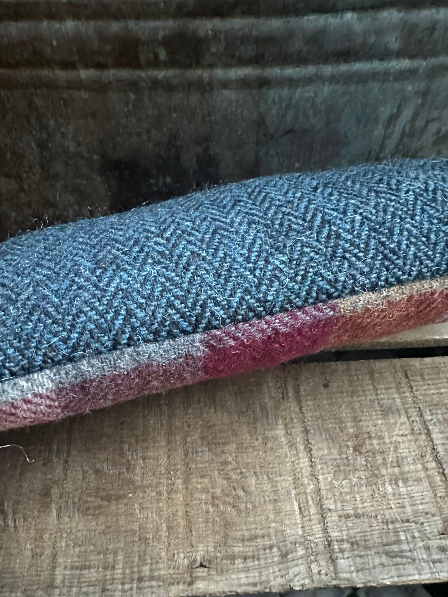 Wool accent pillow reminder: You Are Remembered In my Prayers
