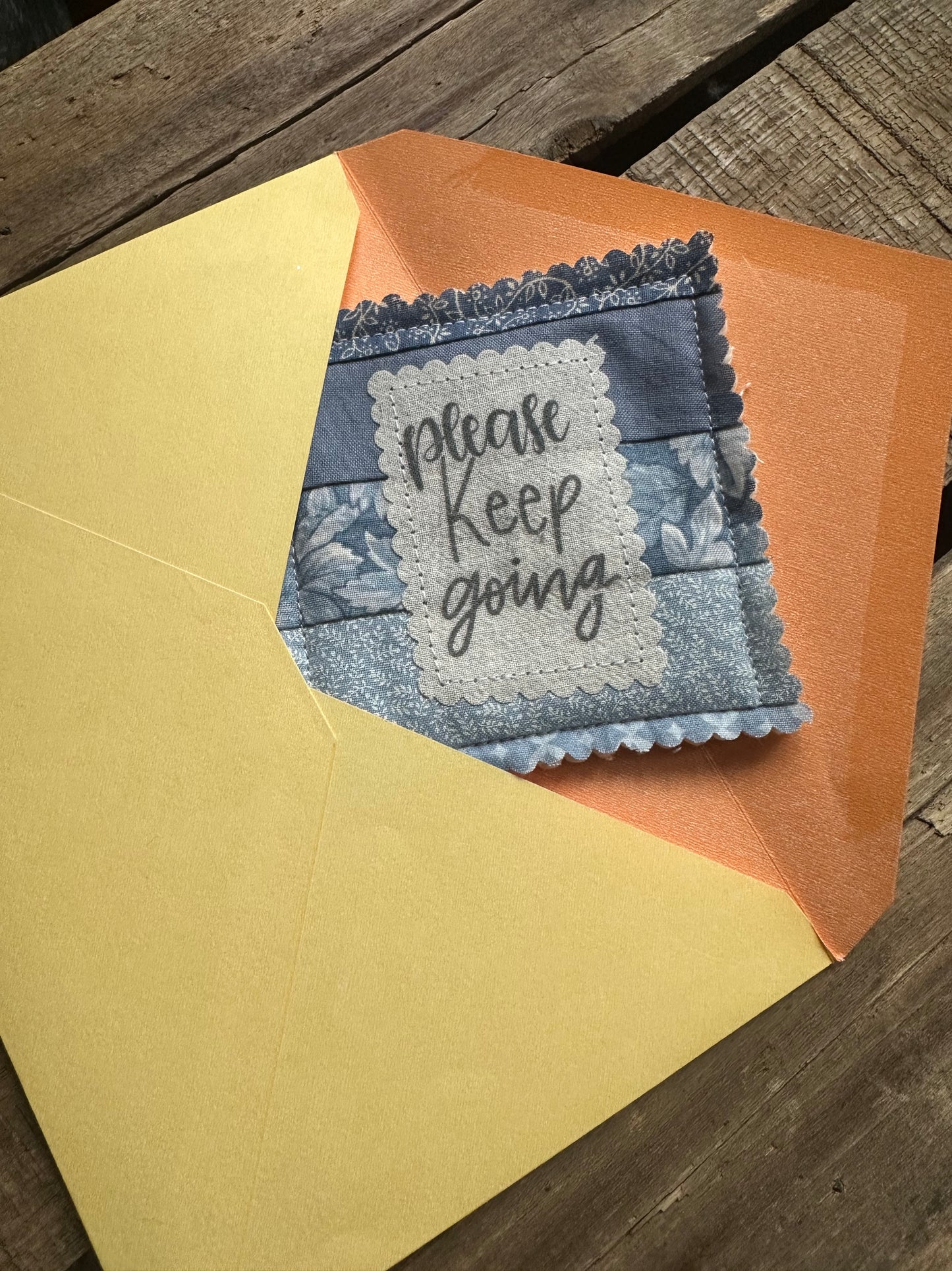 Cross in a Quilt Encourager