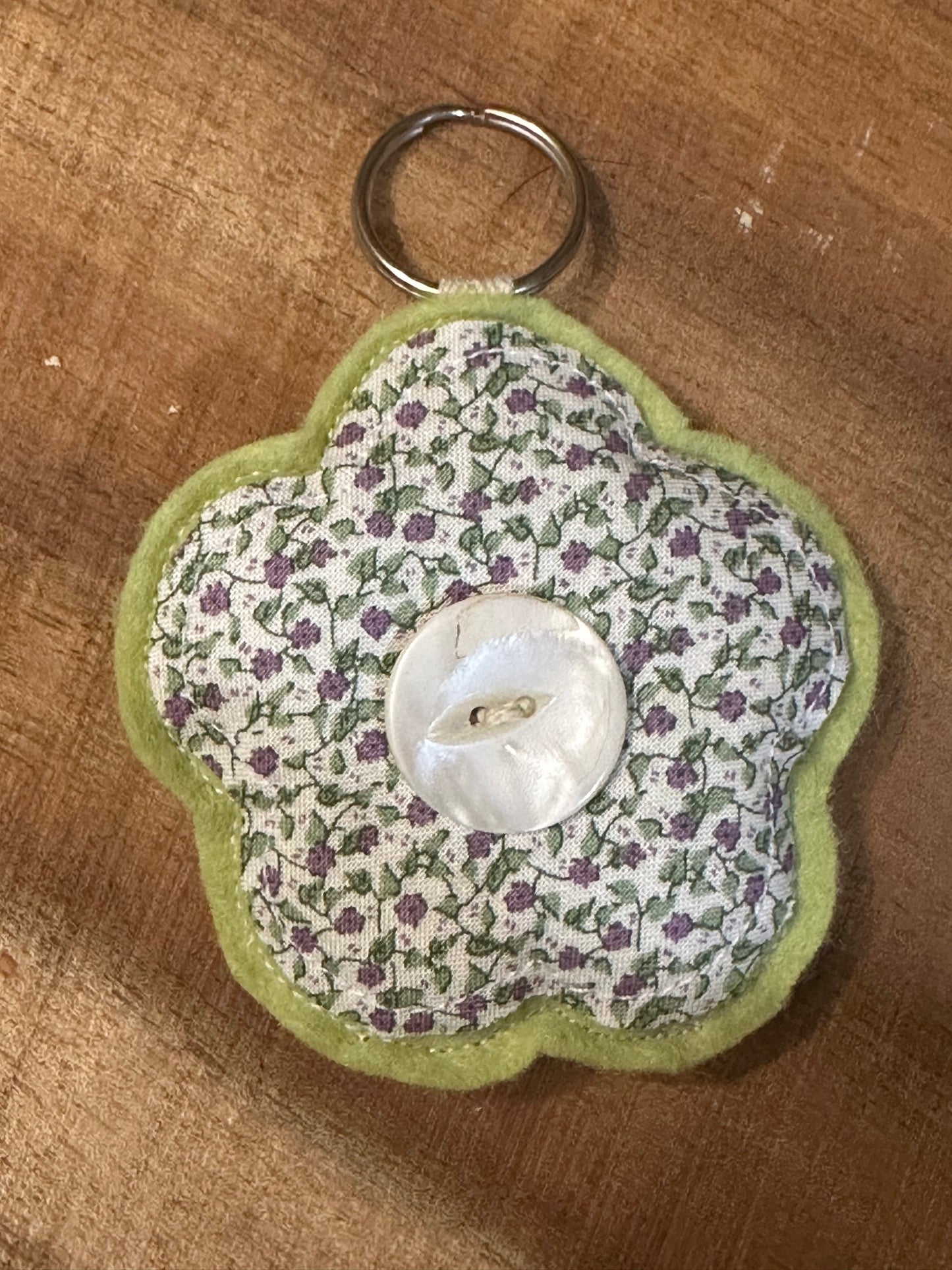 Flower Key Ring