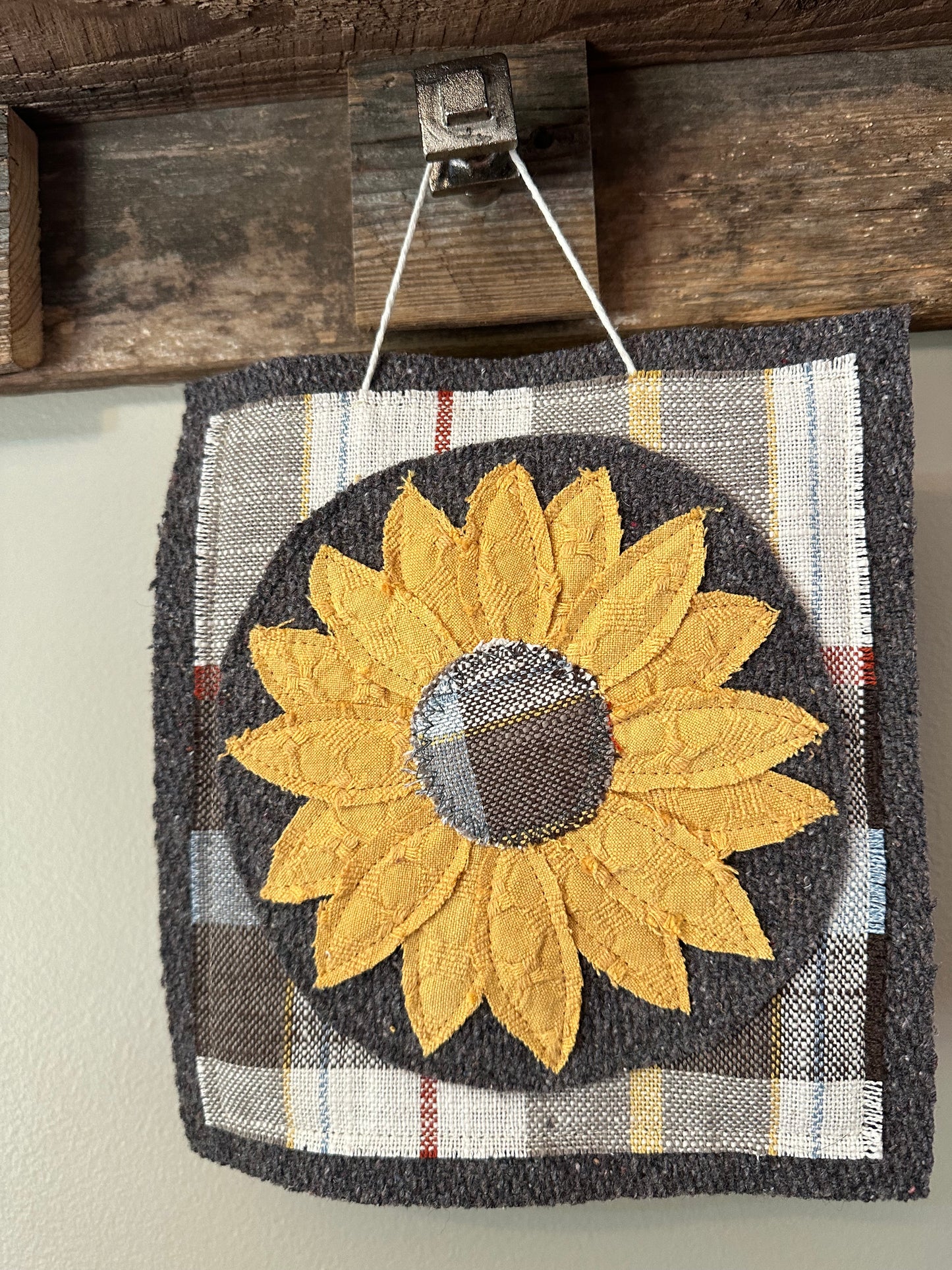 Banner single hanging pendant Sunflower
