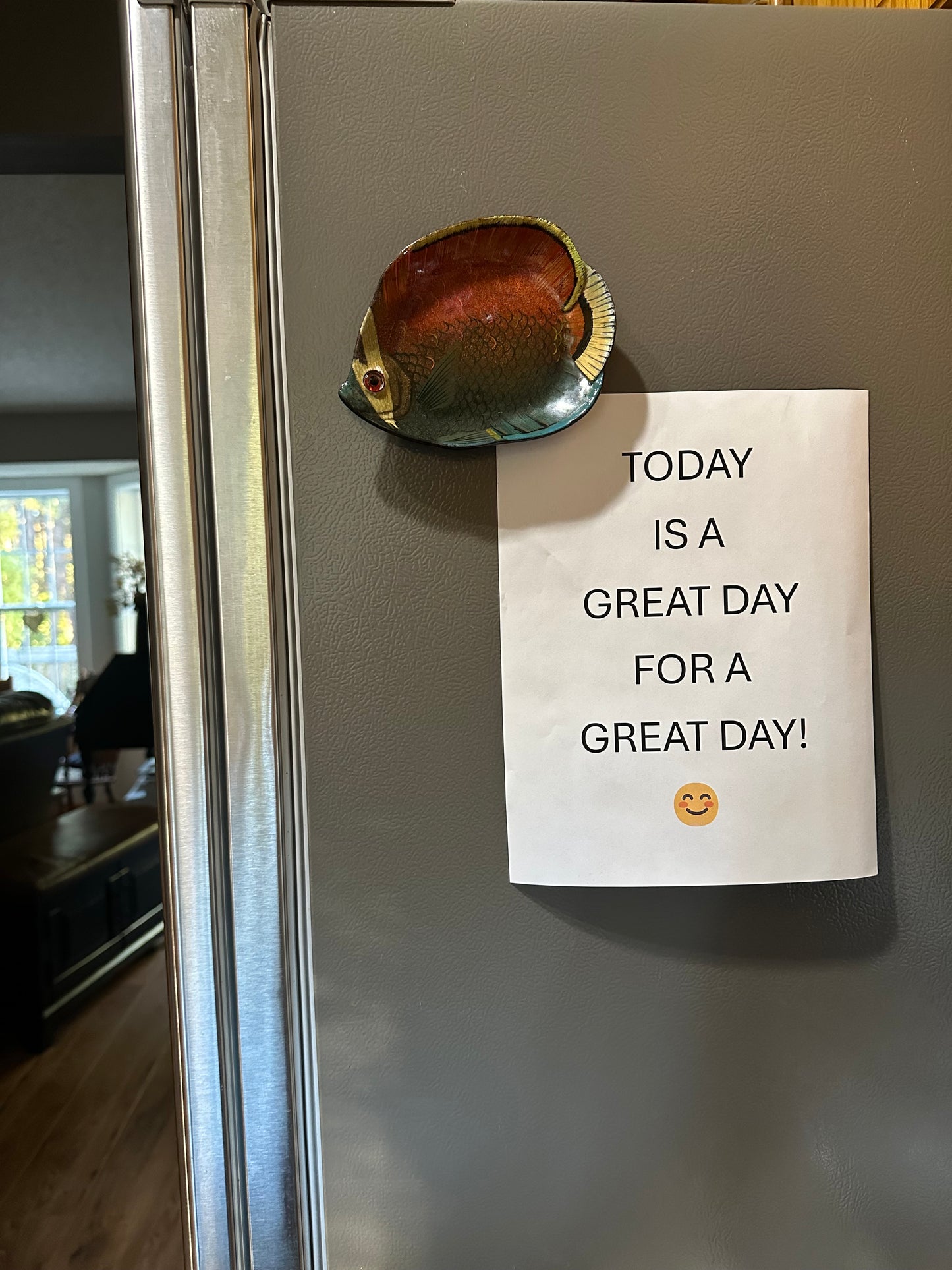 Fridge Dish Magnet