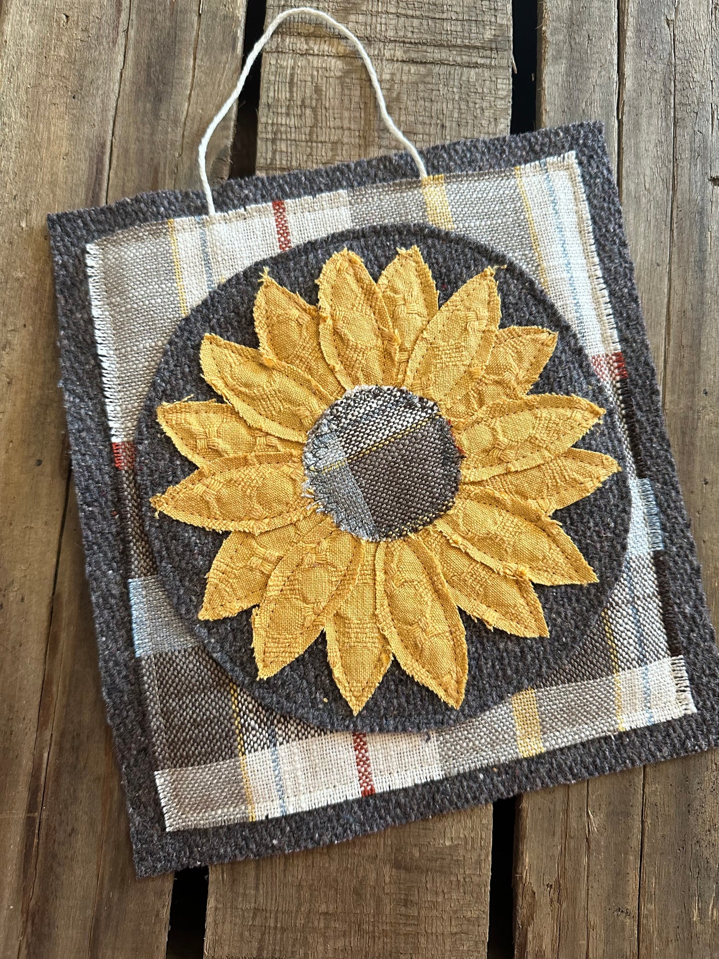 Banner single hanging pendant Sunflower