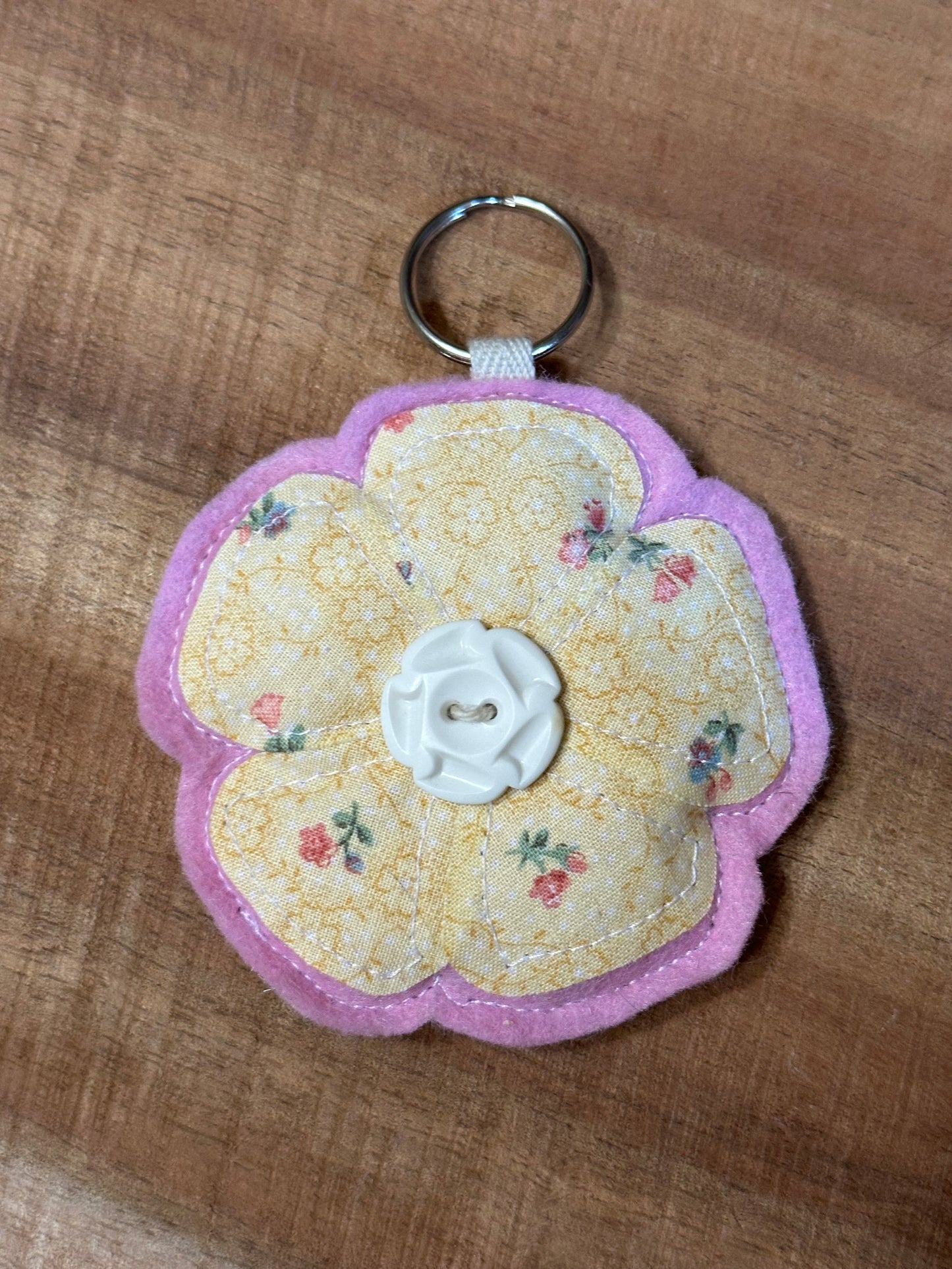 Flower Key Ring