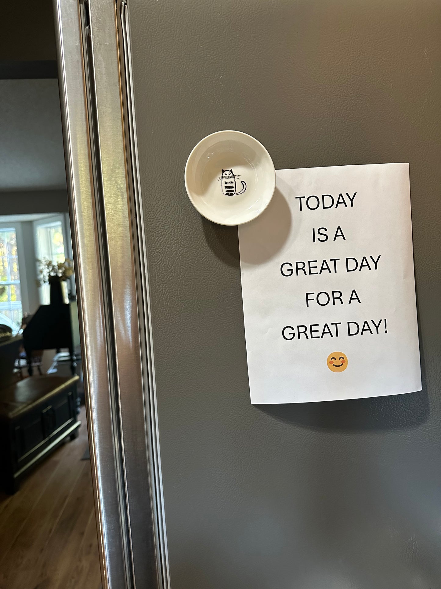 Fridge Dish Magnet