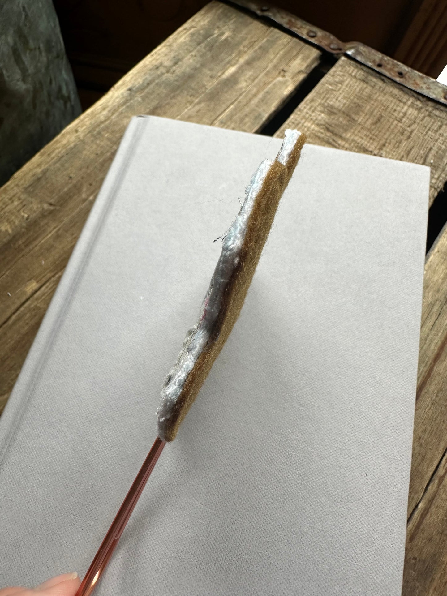 Flower Clip + Patch Bookmark