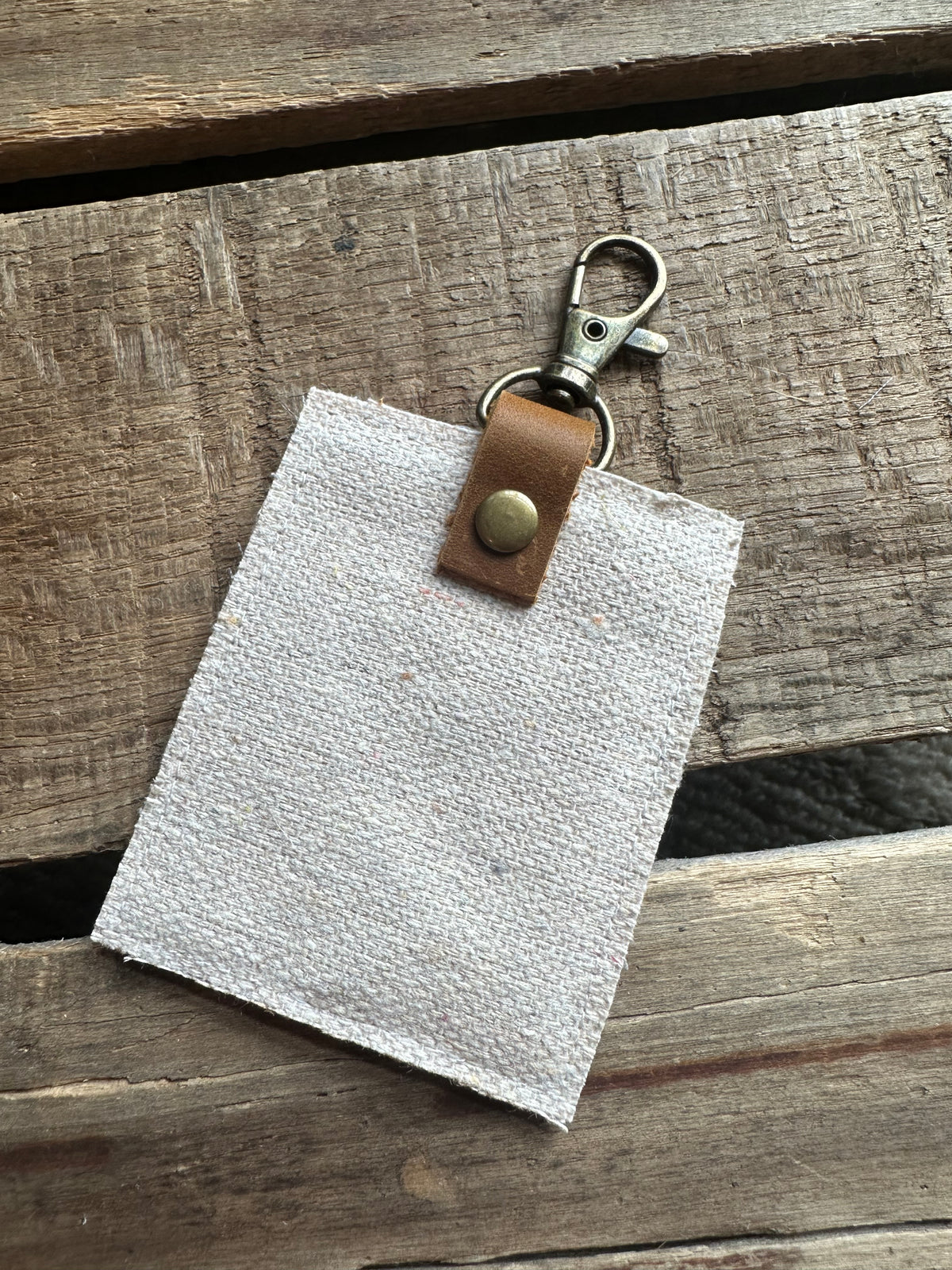 He Has Made Everything Beautiful in Its Time | Vintage Quilt Bag Tag