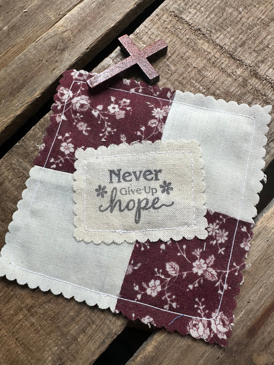 Cross in a Quilt Encourager