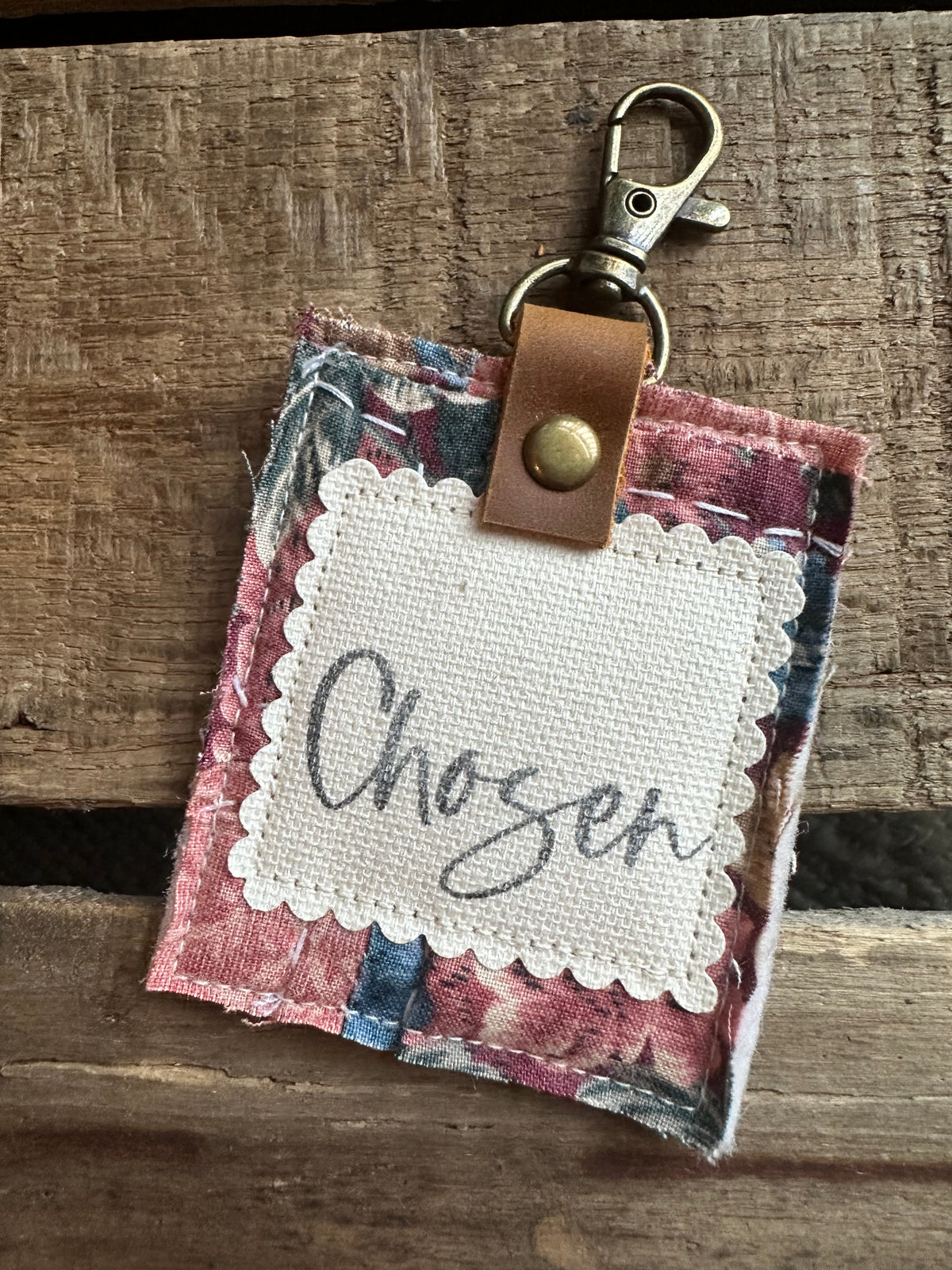 Chosen | Vintage Quilt Bag Tag
