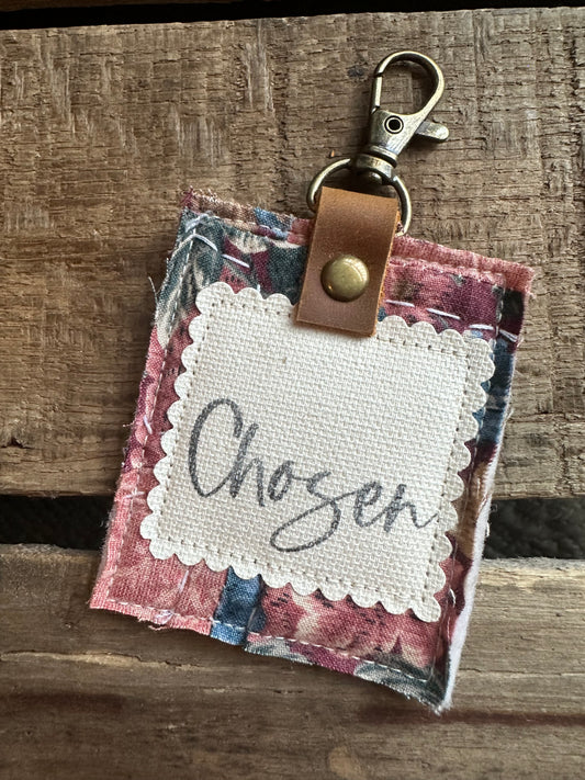 Chosen | Vintage Quilt Bag Tag