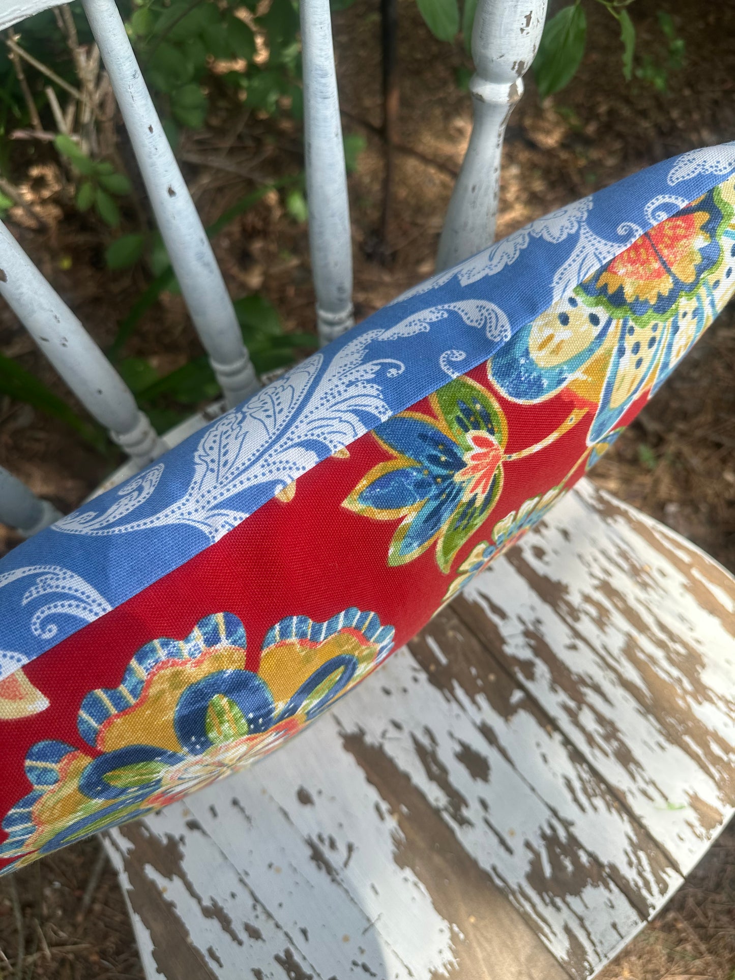 Patriotic RWB Bold Pillow