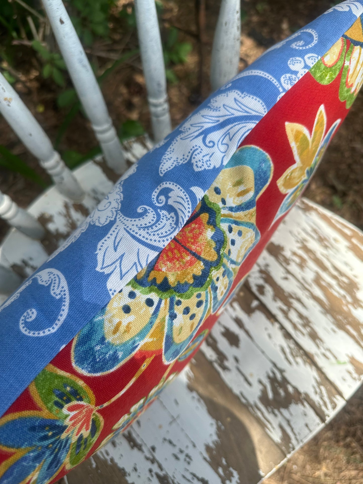 Patriotic RWB Bold Pillow