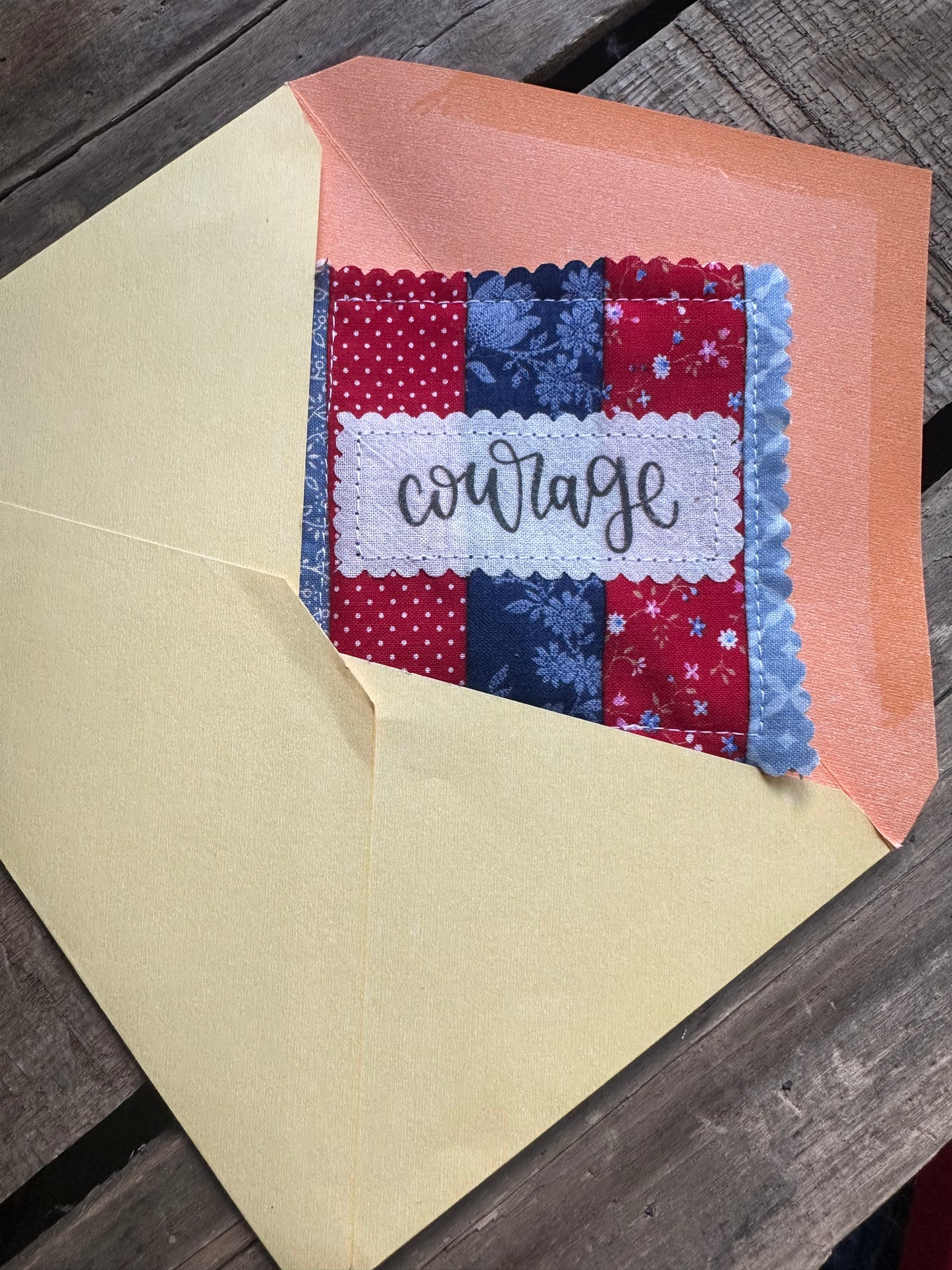 Cross in a Quilt Encourager