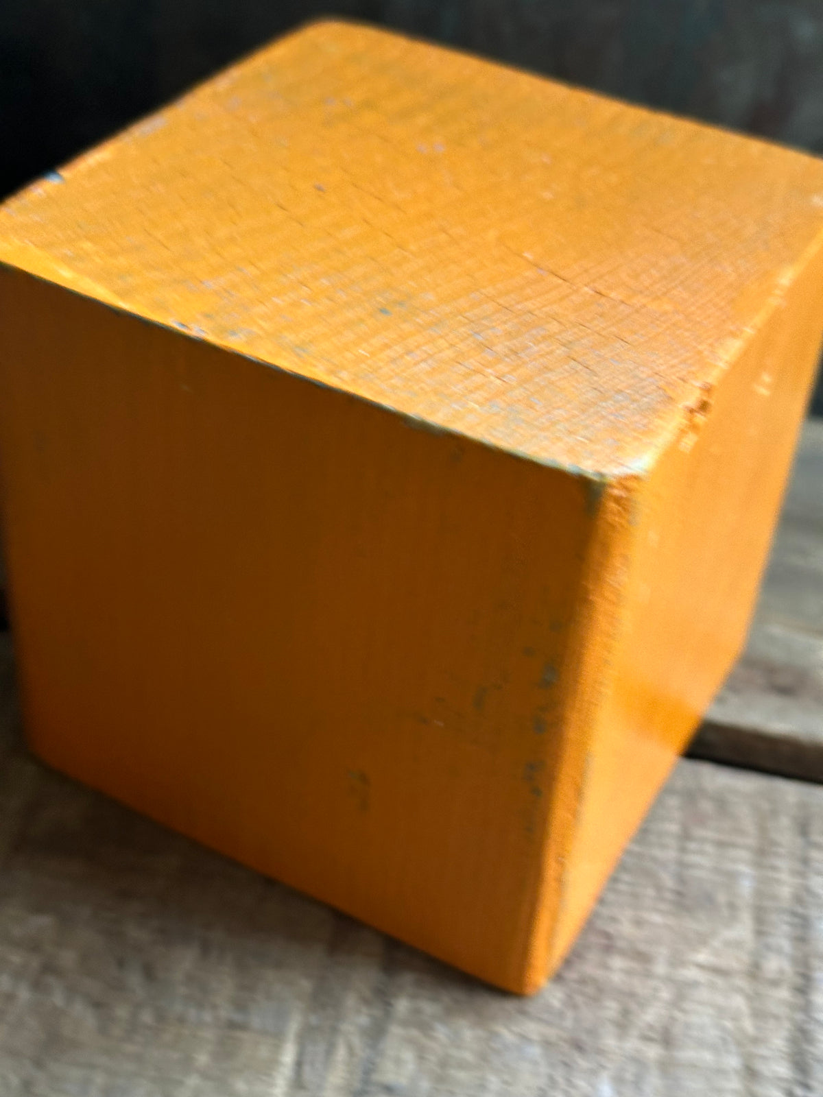 Jack-o’-lantern Solid Wood Shelf Sitter