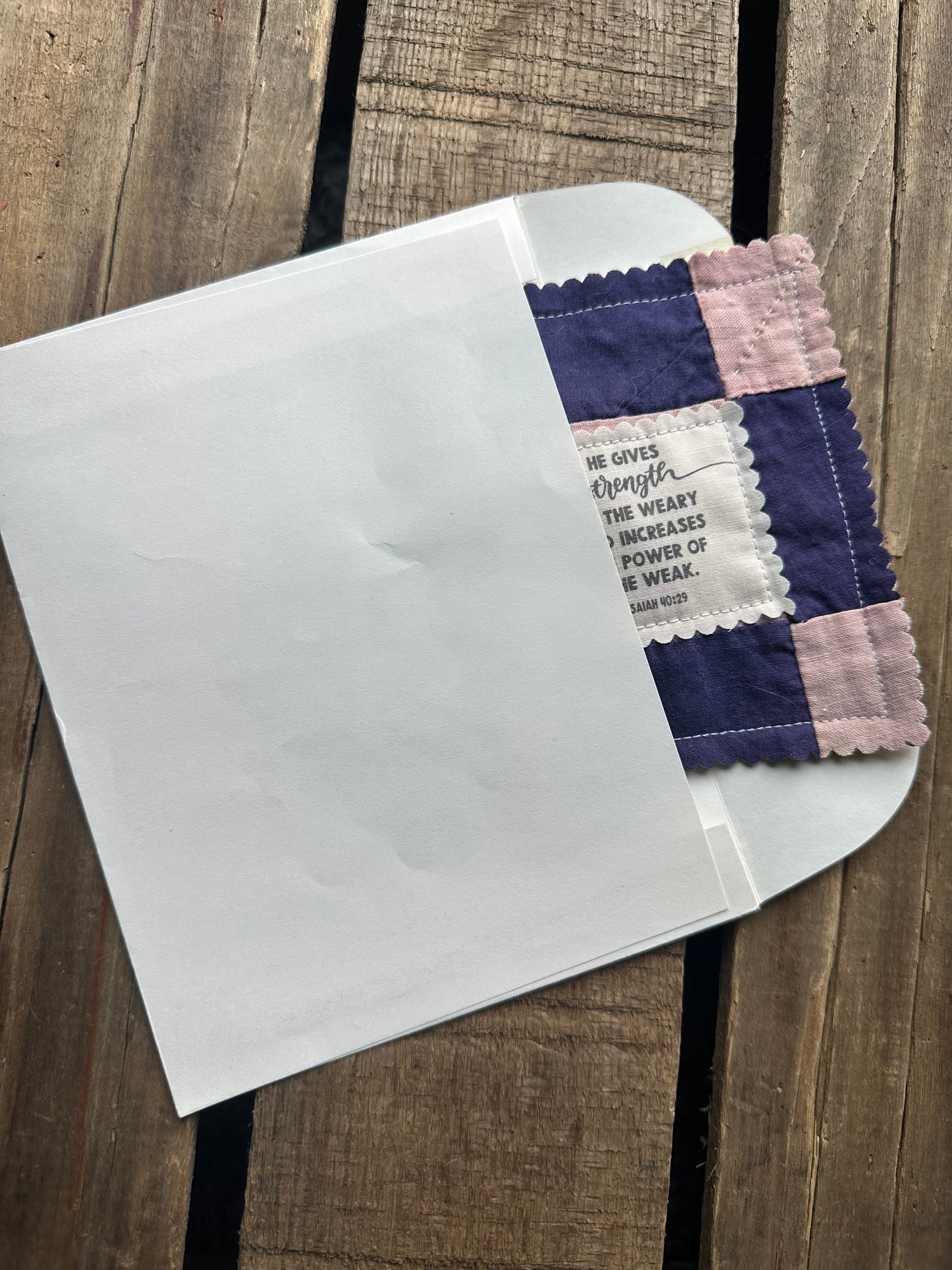 Cross in a Quilt Encourager