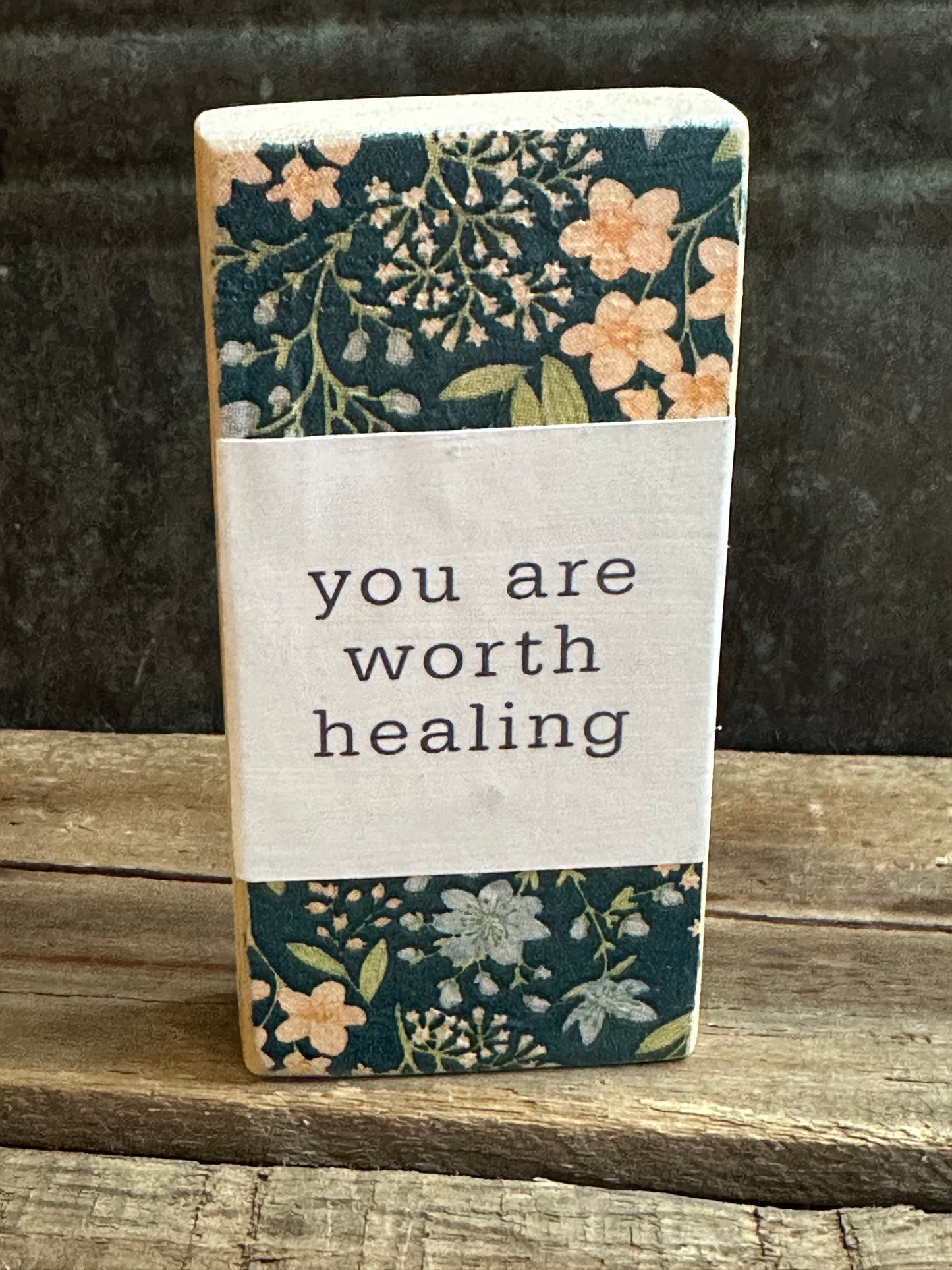 Wood Encouragement Shelf Sitter