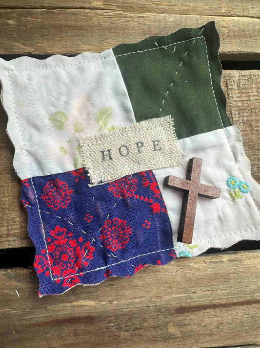 Cross in a Quilt Encourager