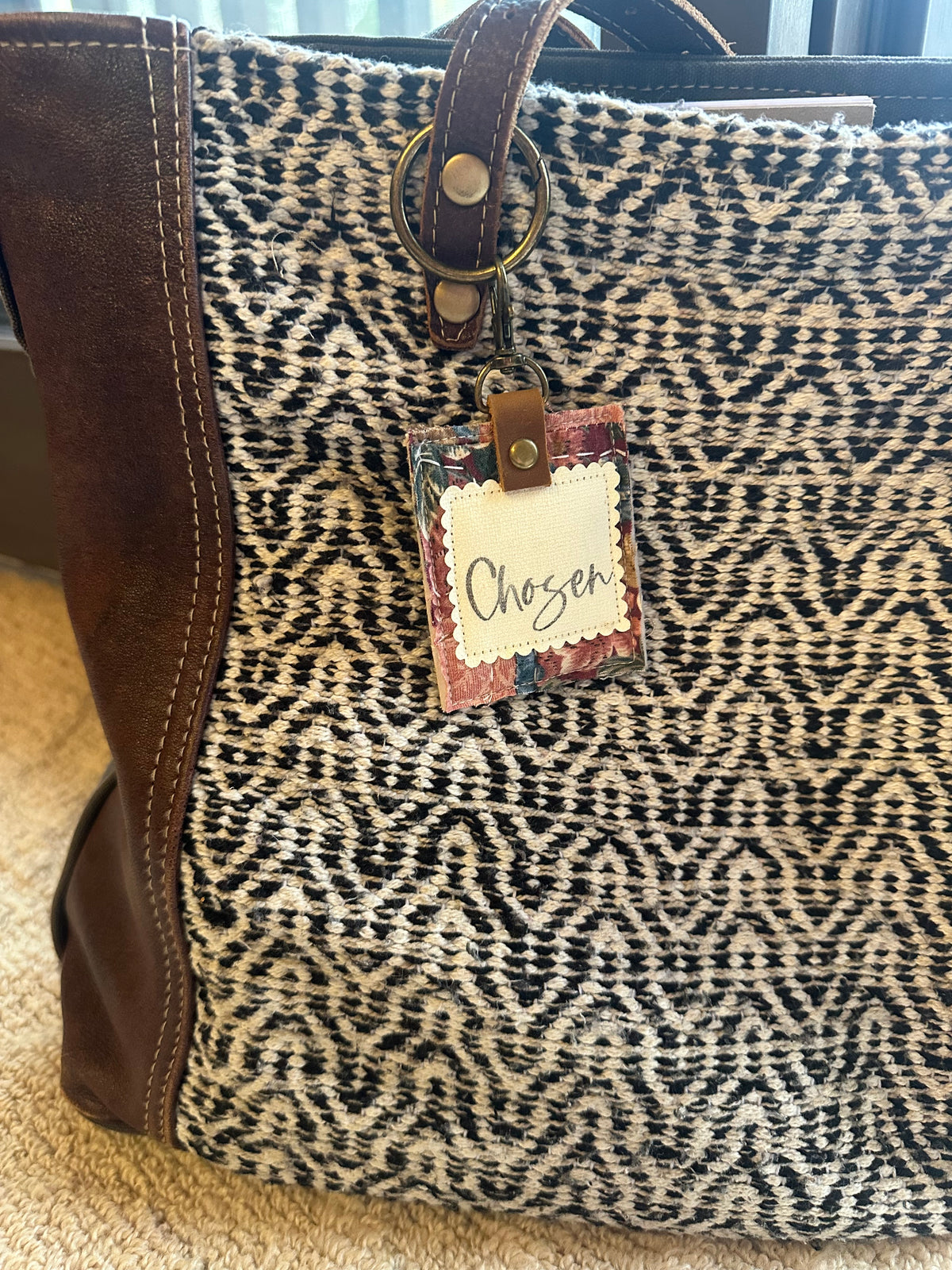 Chosen | Vintage Quilt Bag Tag