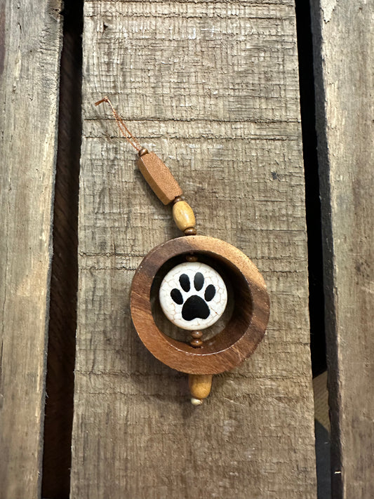 Ornament: Dog Paw