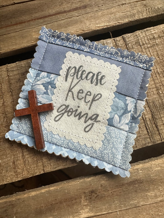 Cross in a Quilt Encourager