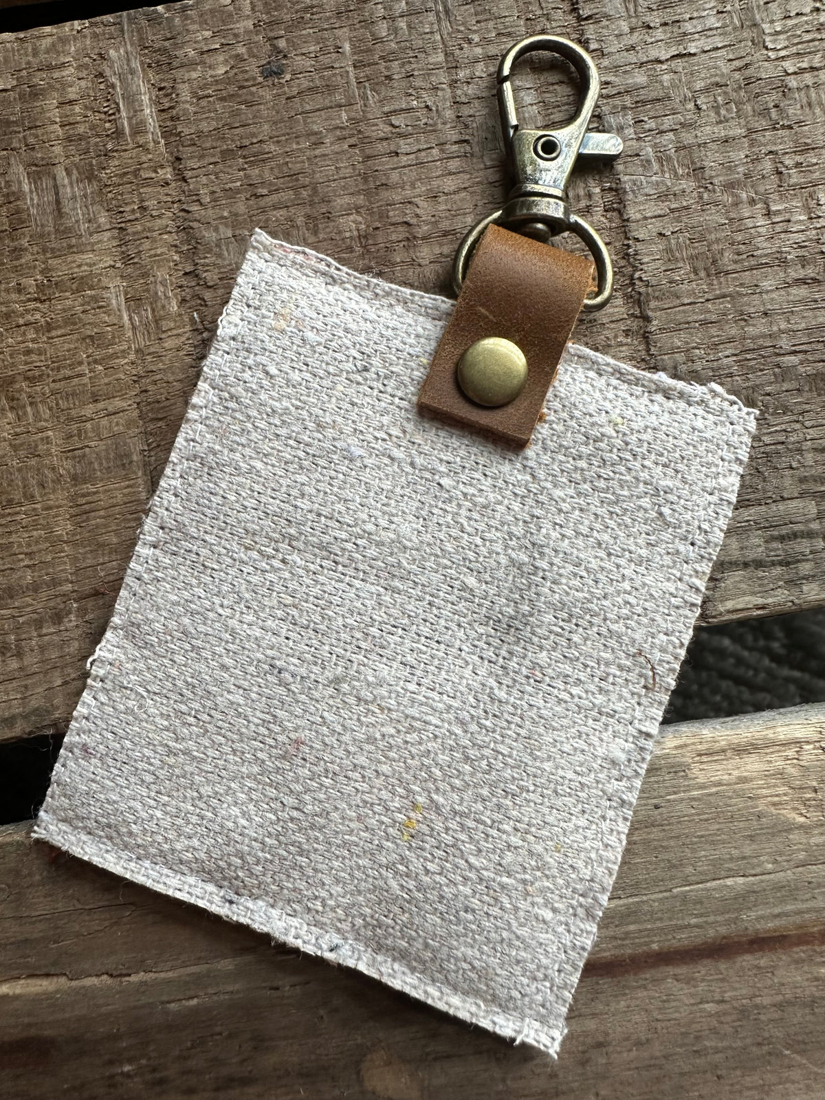 Loved, Strong, Kind, Worthy, Capable, Enough | Vintage Quilt Bag Tag
