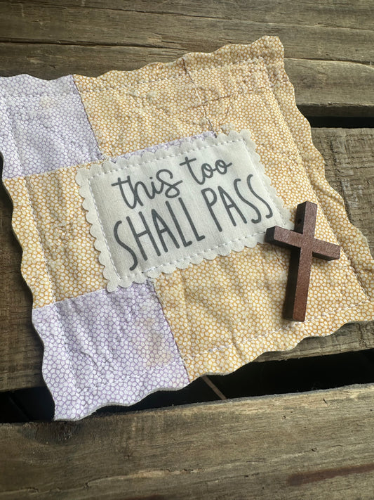 Cross in a Quilt Encourager