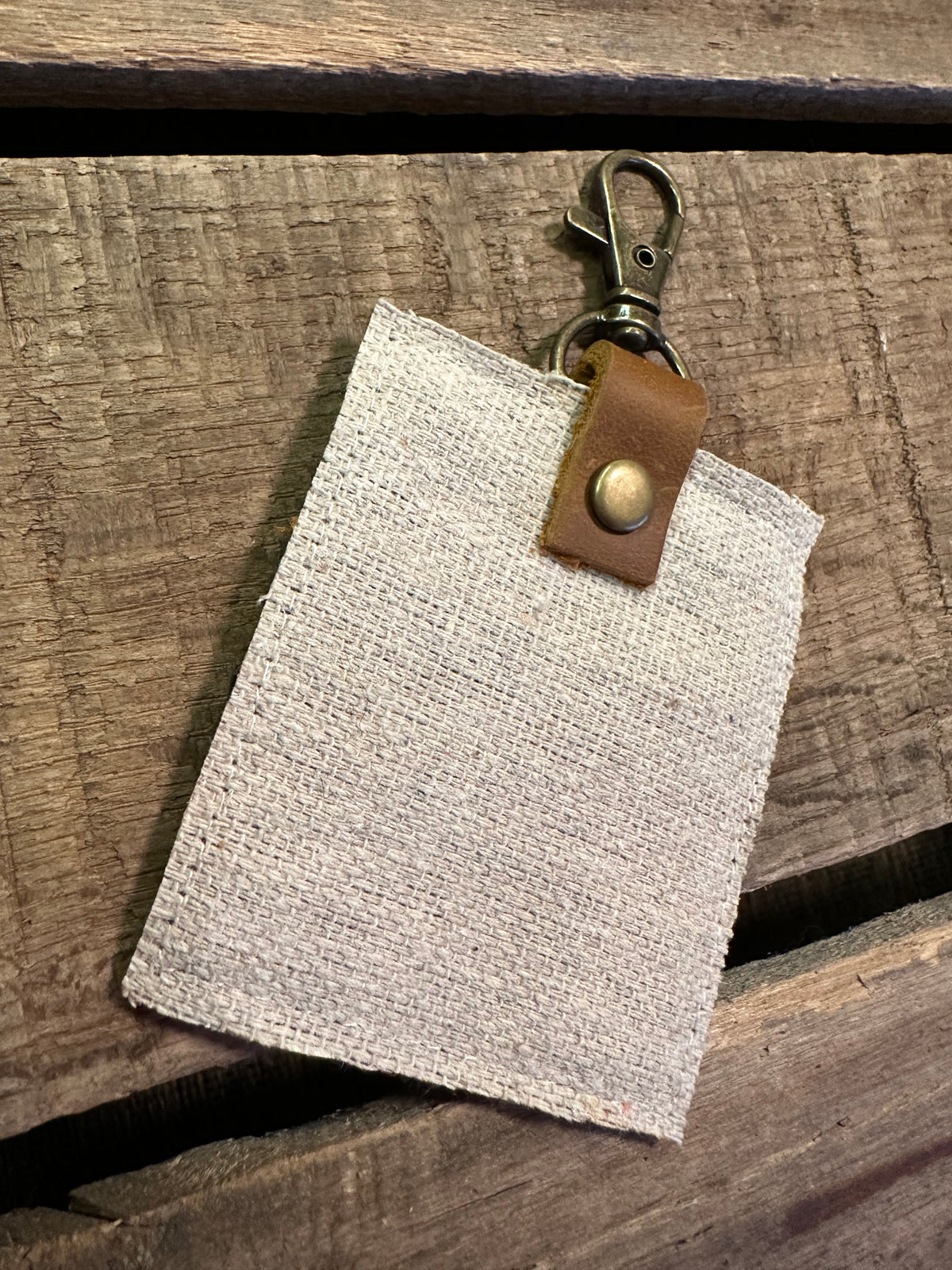 Choose Joy Vintage Wool Bag Tag | Single Tag