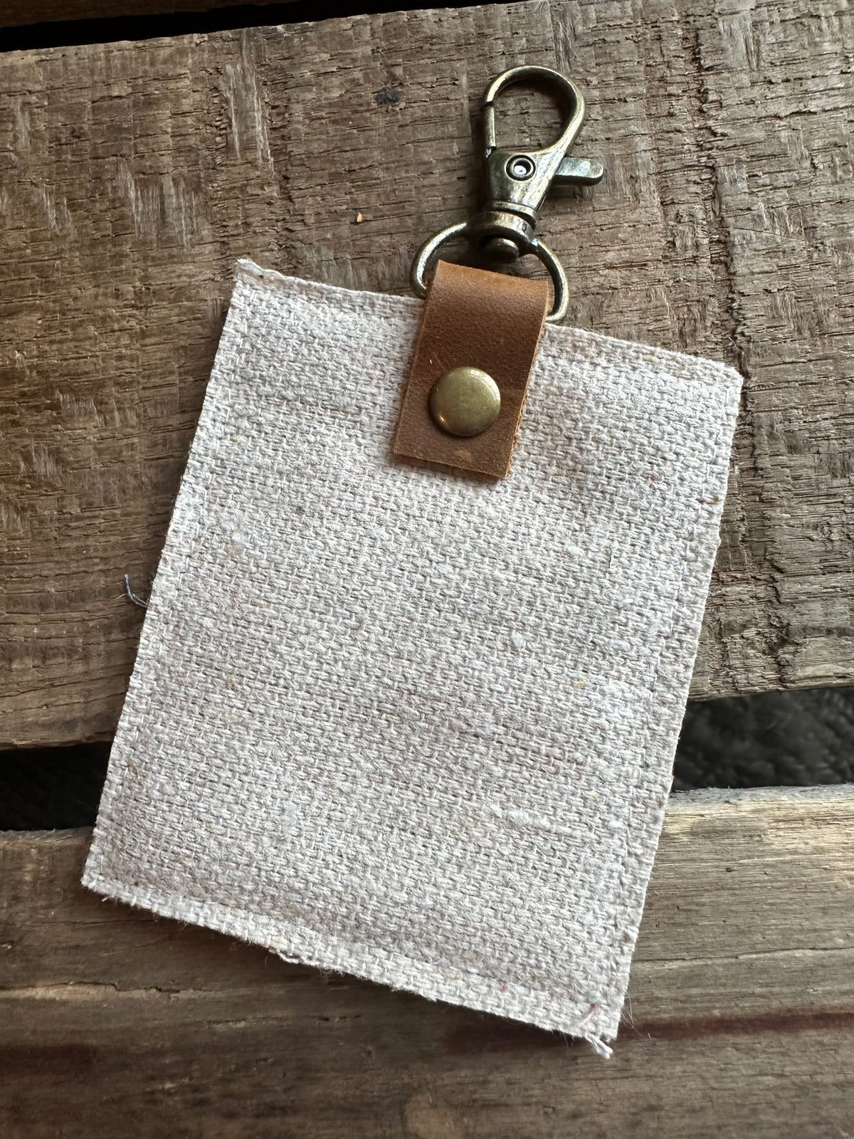 Fear Not | Vintage Quilt Bag Tag