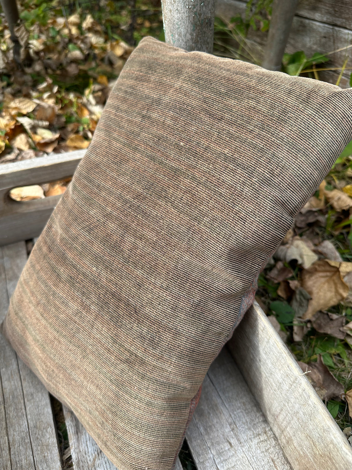 Fall Subtle Stripes Pillow