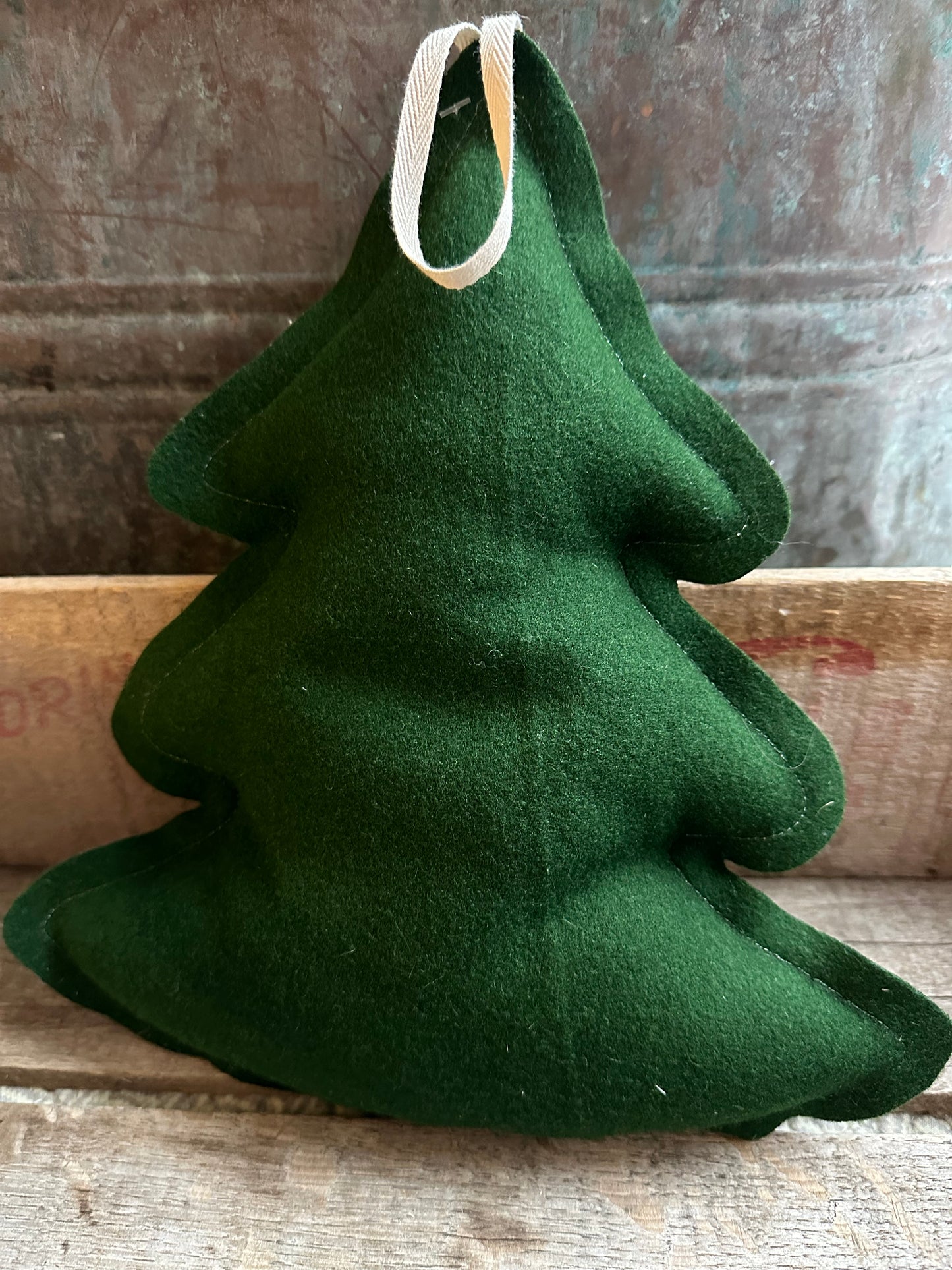 Christmas Tree Hanger Pillow: Choose Joy