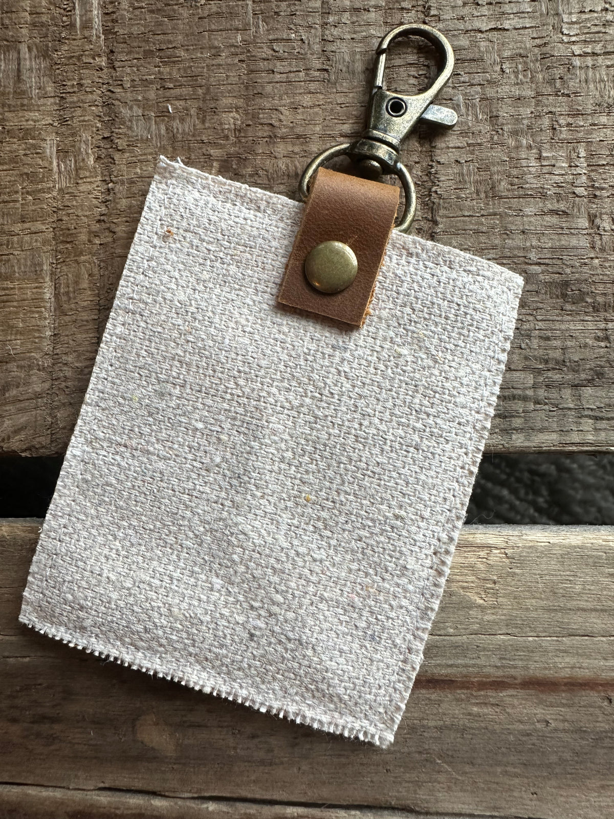 I Will Be With You | Vintage Quilt Bag Tag