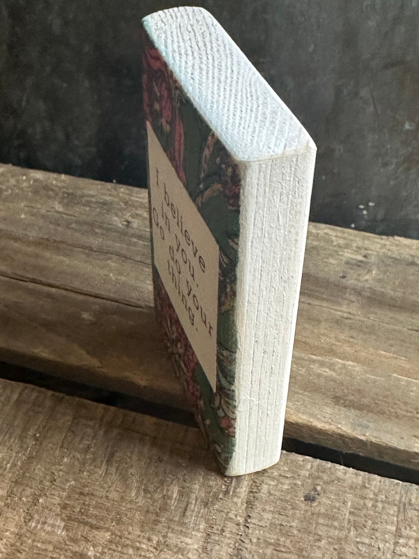 Wood Encouragement Shelf Sitter