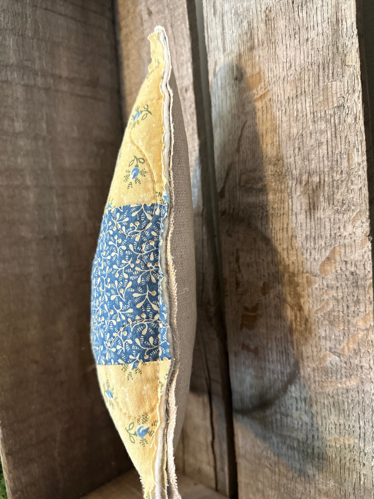 Fall Slouch Tree vintage wood toy base