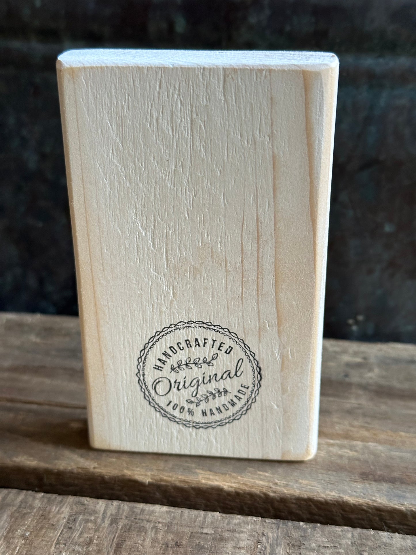Wood Encouragement Shelf Sitter