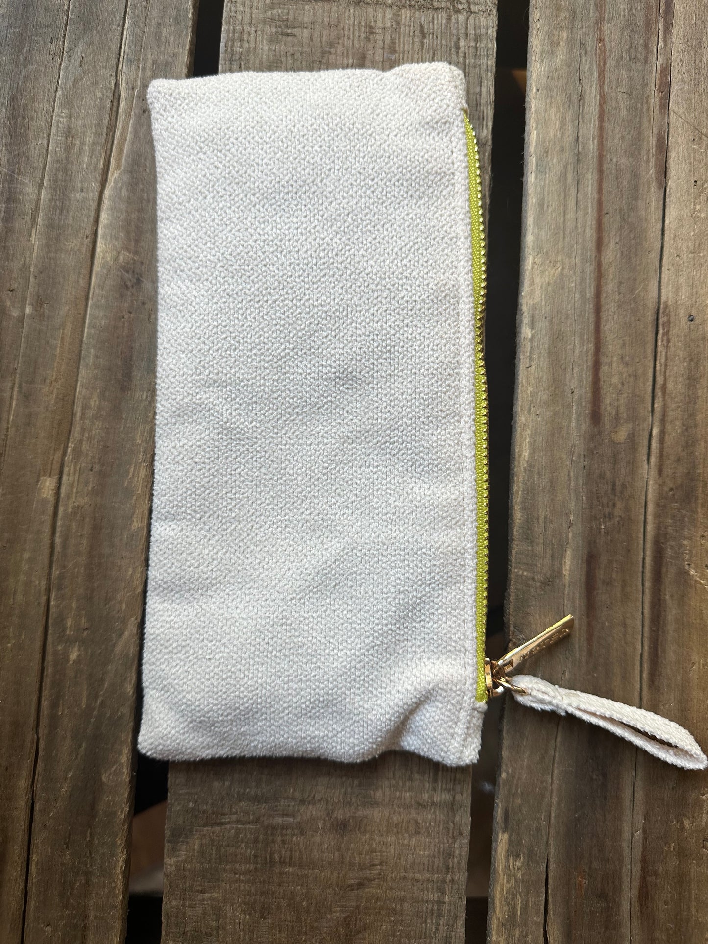 Fabric Repurposed Pouch: Fear Not Patch