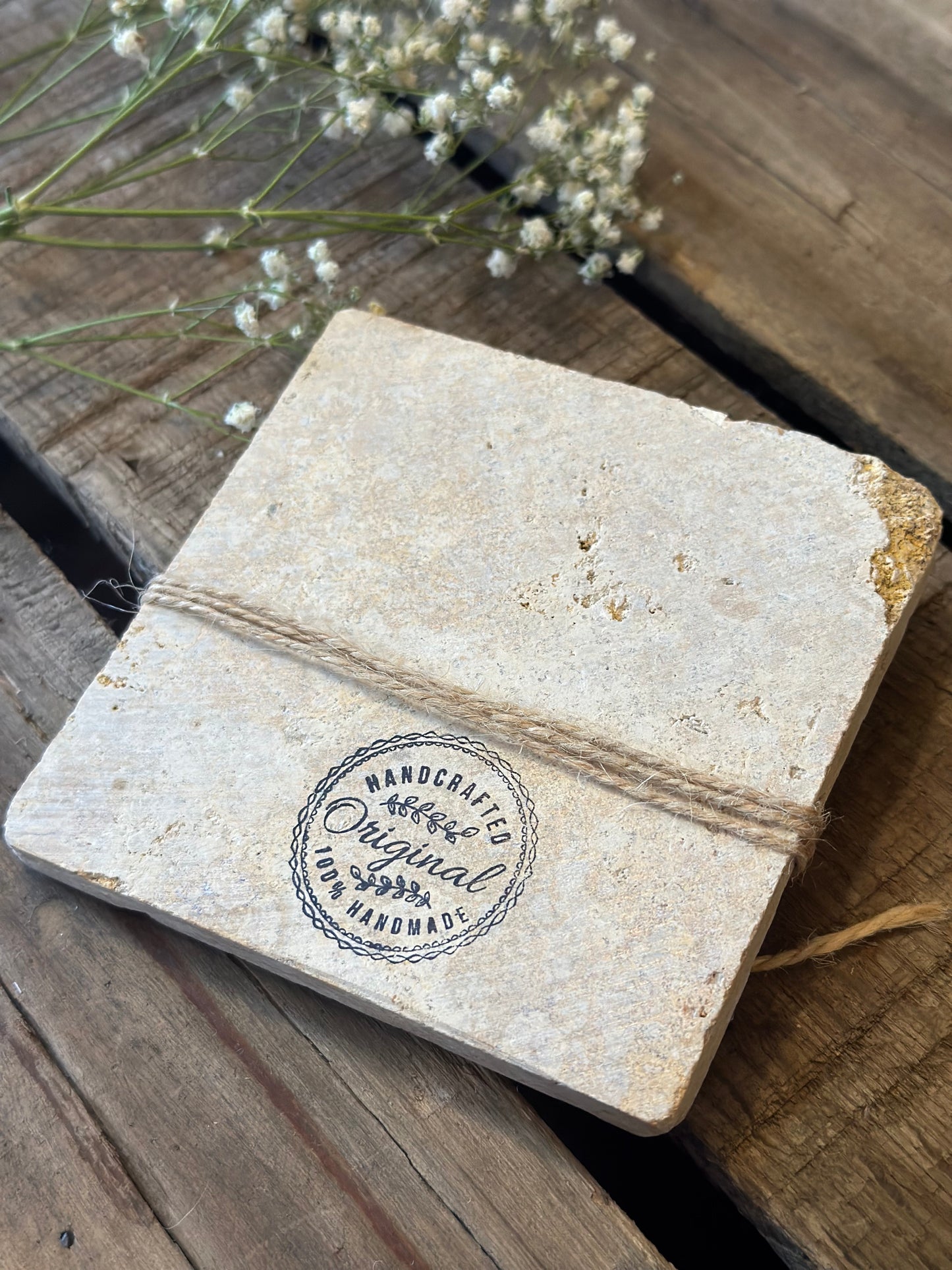 Life is STILL GOOD Encouragement Travertine Tile