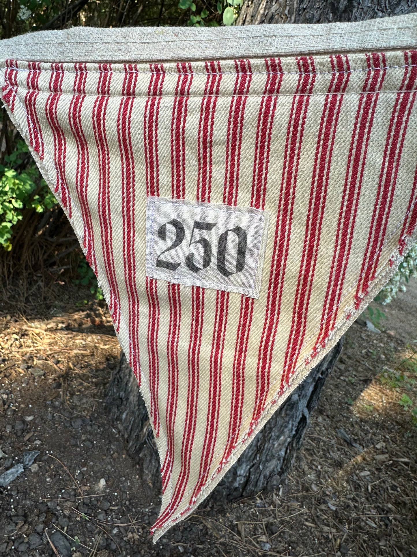 BANNER Patriotic 250 Scrappy Vertical Pendants