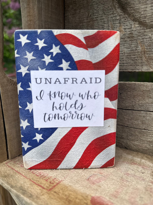 Patriotic Shelf Sitter- 3.5x5"